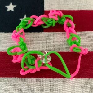 Watermelon—Homemade bracelet - Natalie